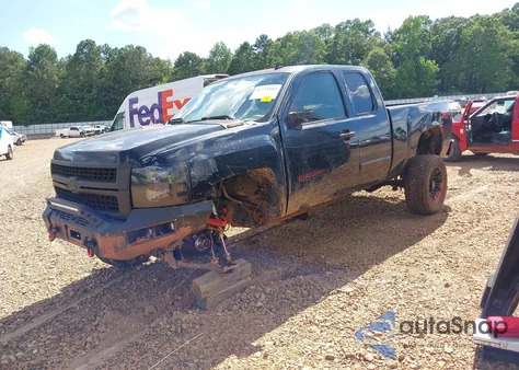 2007 Chevrolet Silverado 2500Hd Lt1 из США, поврежденный, VIN 1GCHK29K77E603599